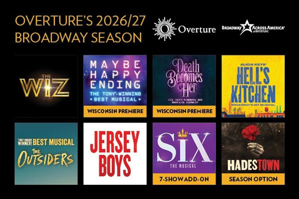 Display ad for Overture Center for the Arts
