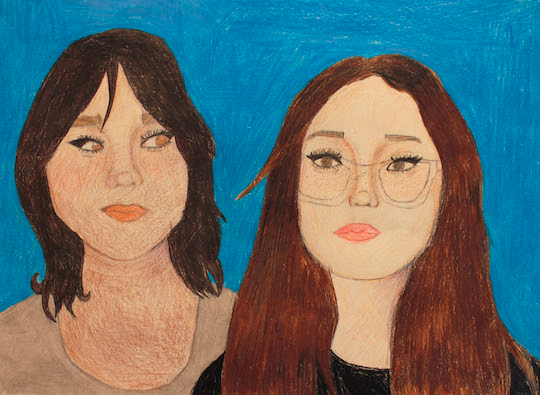 "Sisterly Love," by Genesis Rocha Benitz. (Nevada Humanities)