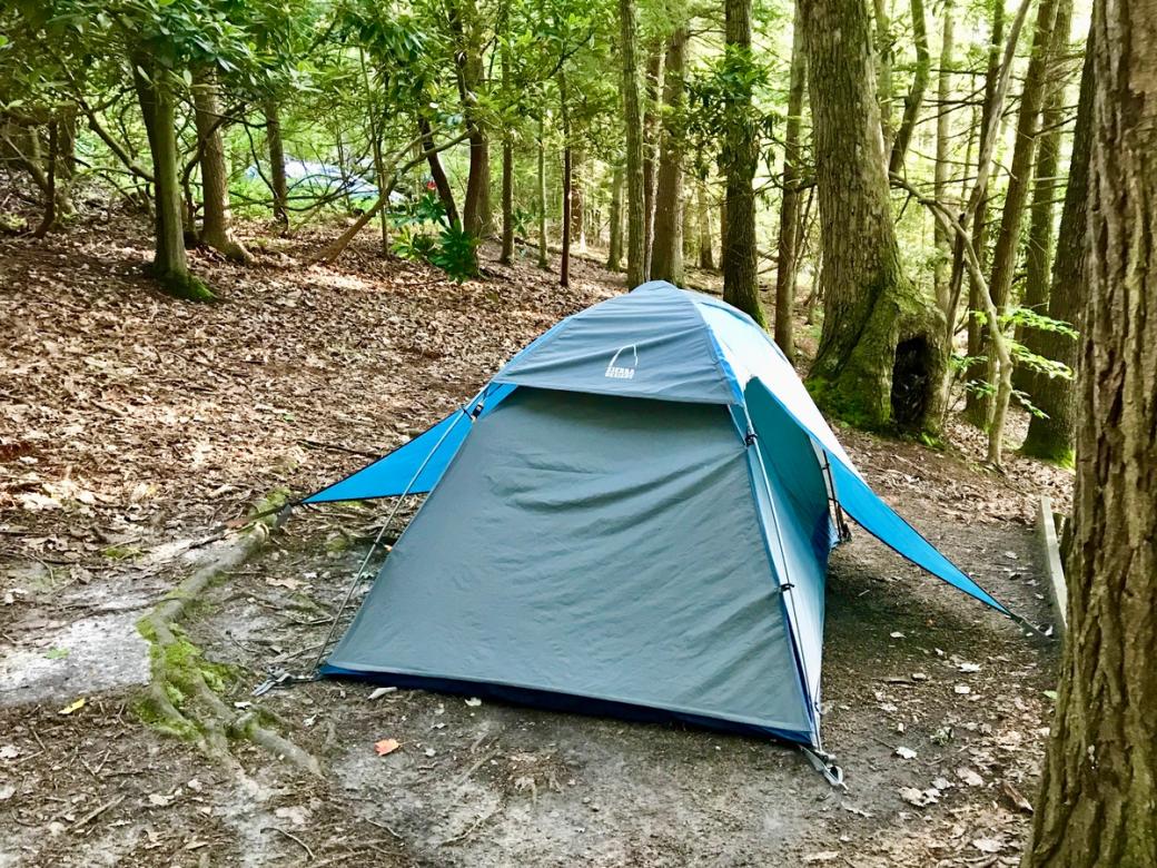 The Outdoor Climbing Coalition helped bring overnight camping to select city parks. (Jeremy Boren / City Cast Pittsburgh)