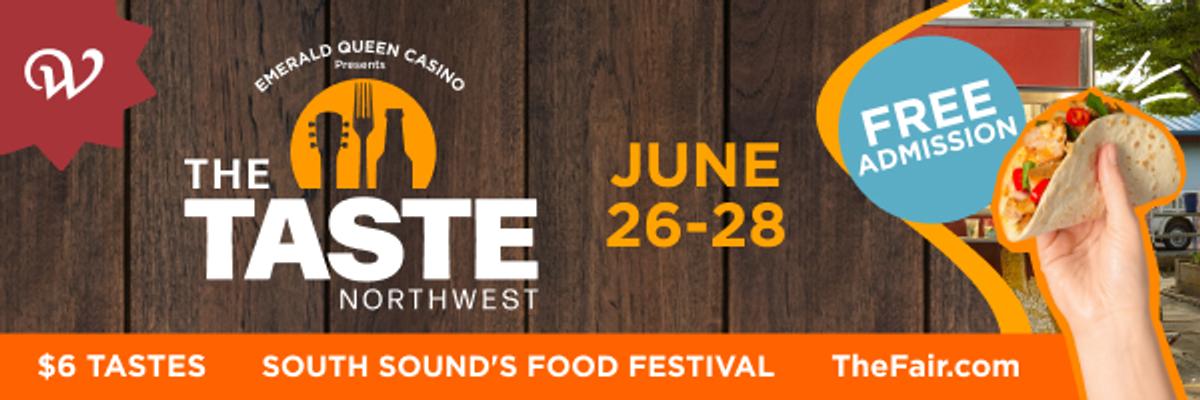 Display ad for The Taste Northwest: June 26-28