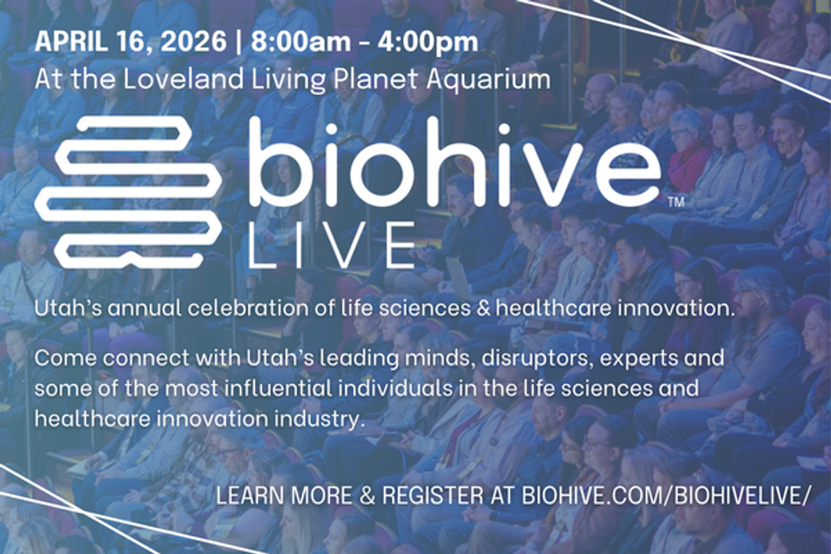 Display ad for BioHive Live