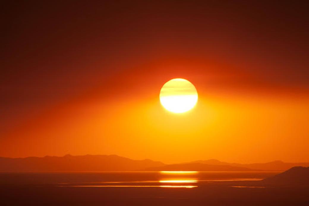 Picture of a sunset