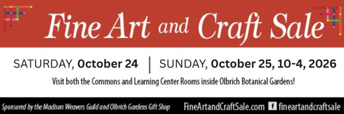 Display ad for Fine Art and Craft Sale; October 24 & 25