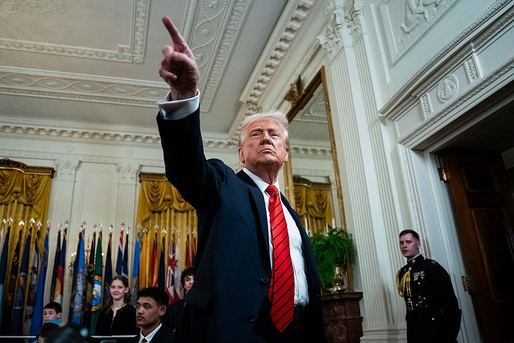 Trump signed two D.C.-related executive orders on Thursday. (The Washington Post/Getty Images)