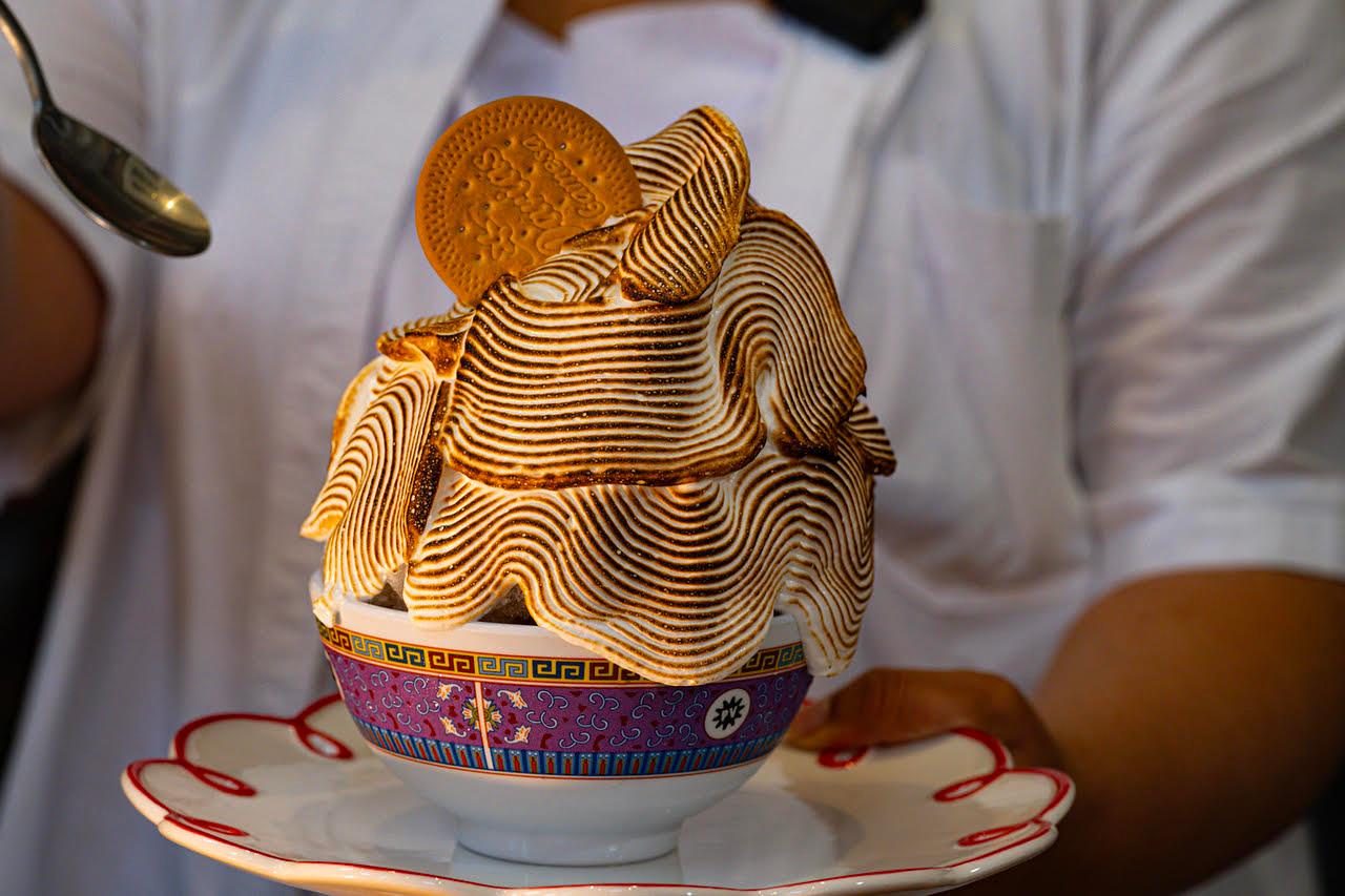 Baked Alaska at Providencia. (Photo Courtesy of TAA PR)