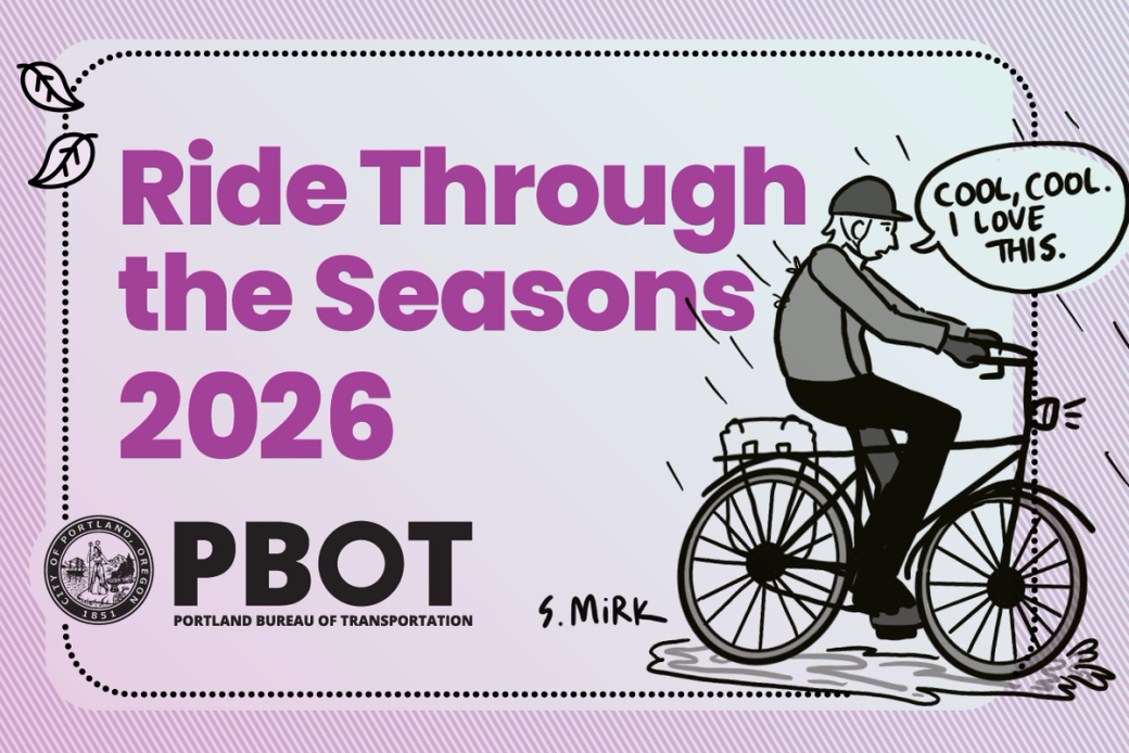 Display ad for Portland Bureau of Transportation 