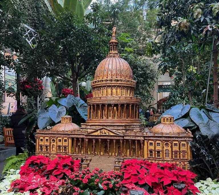 Seasons Greetings at the Botanical Gardens.