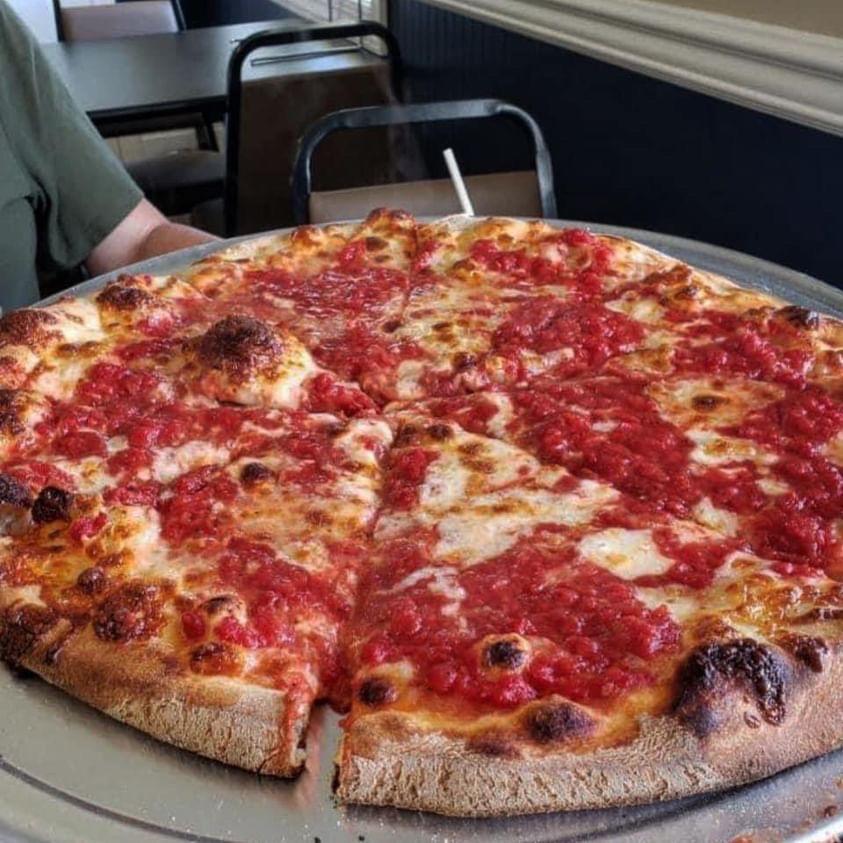 A photo of a pizza from Lillo's Tomato Pies