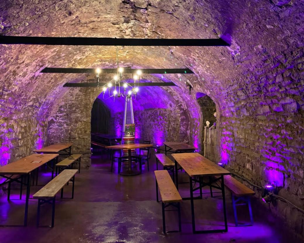 Penn Brewery (which might have a new owner soon?) is one of few places you can see preserved caves in Pittsburgh. (Caroline Patton / City Cast Pittsburgh)