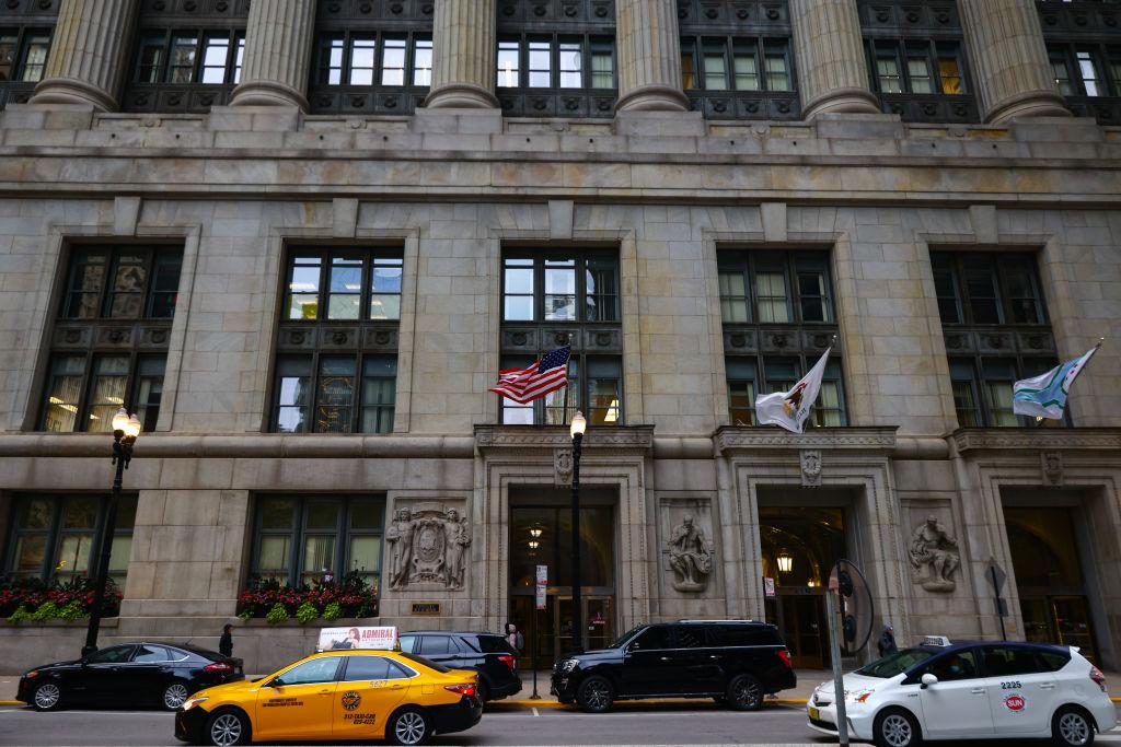 The Chicago City Hall building