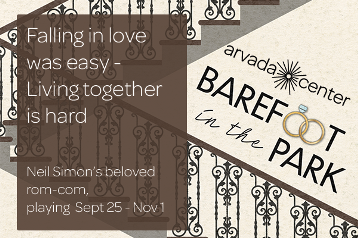display ad for Arvada Center