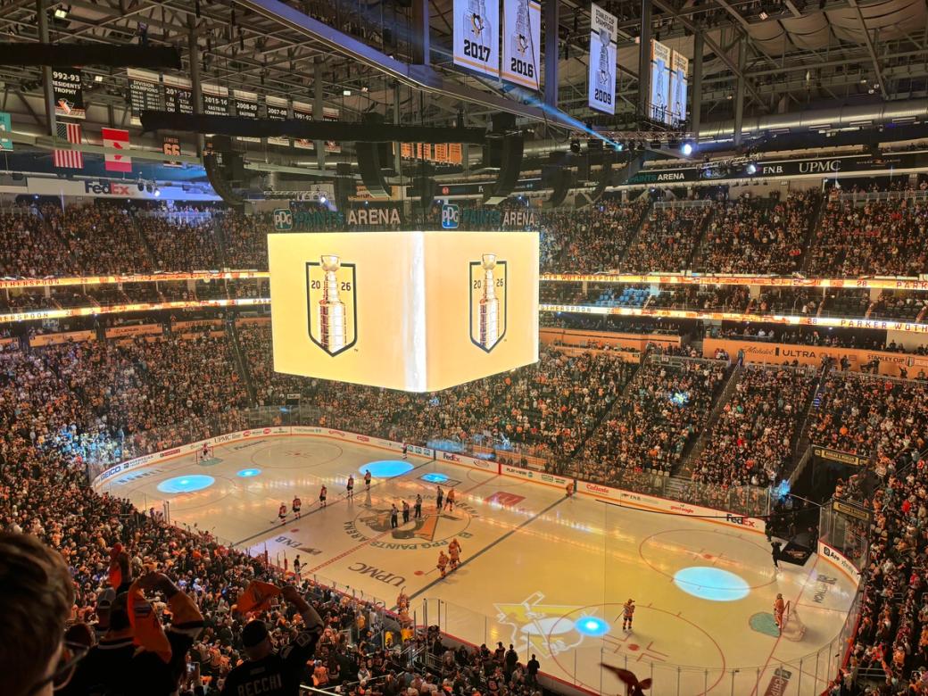 Penguins game at PPG Paints