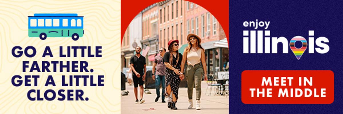 Display Ad: Enjoy Illinois - Meet in the middle