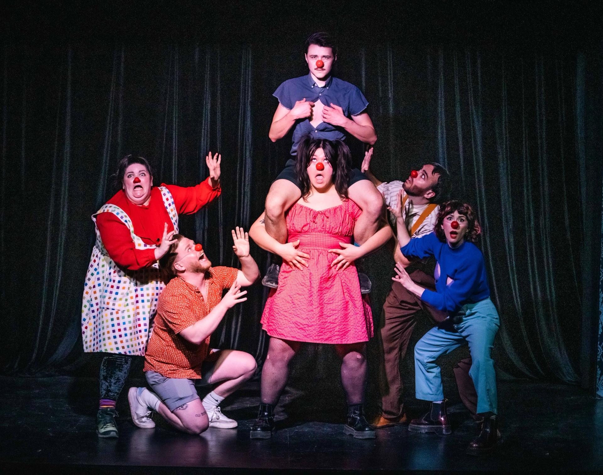 The Hot Clown Company ensemble