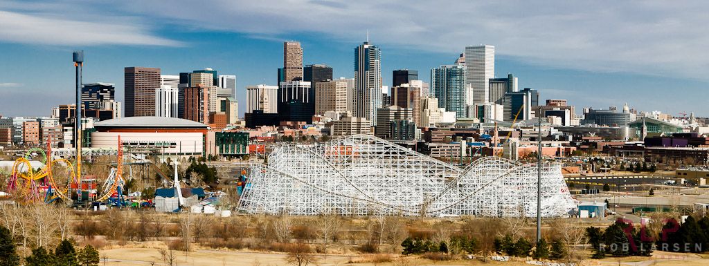 the denver city skyline