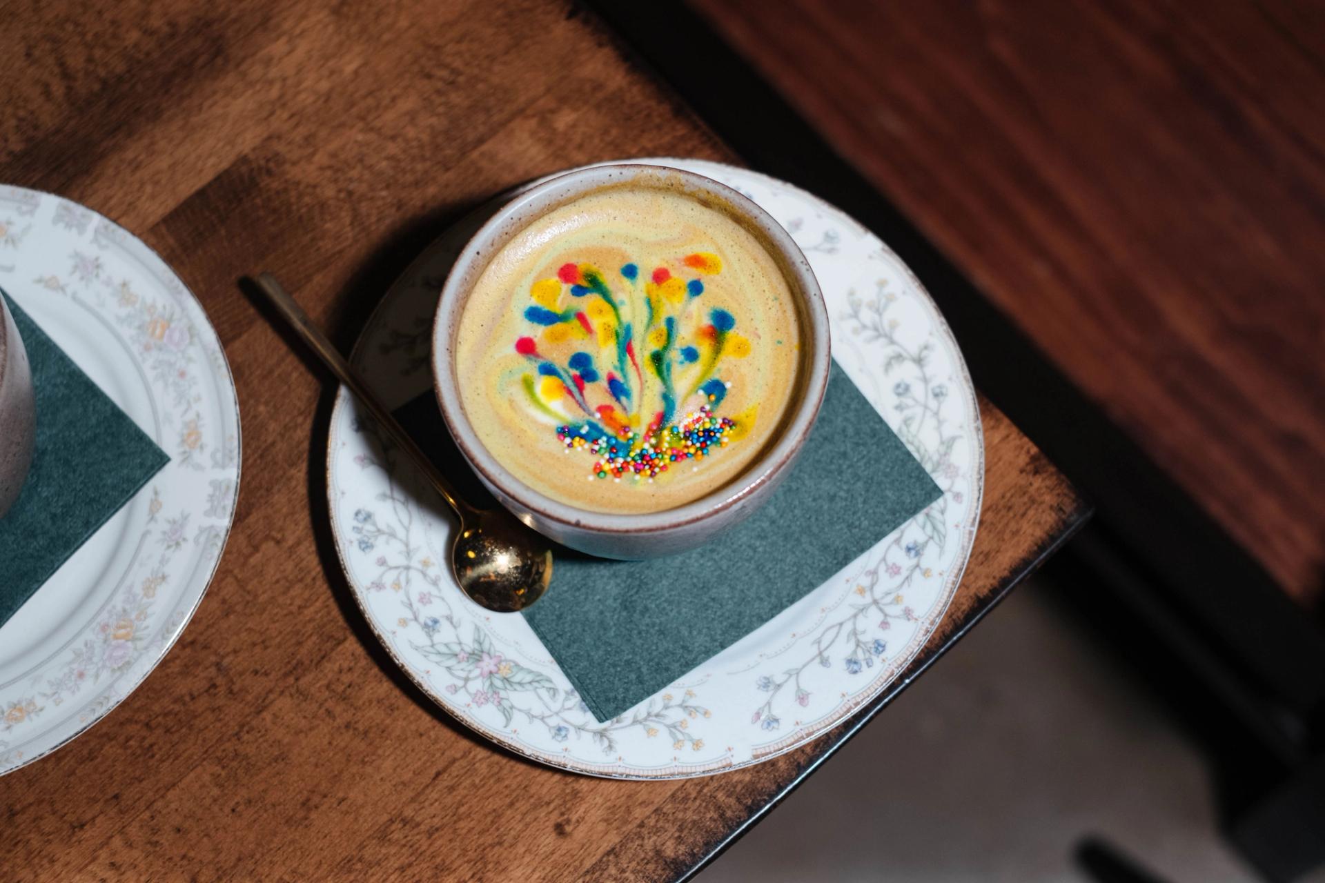 Latte at Hiraya on H Street. (Marjanne Suarez/Hiraya)