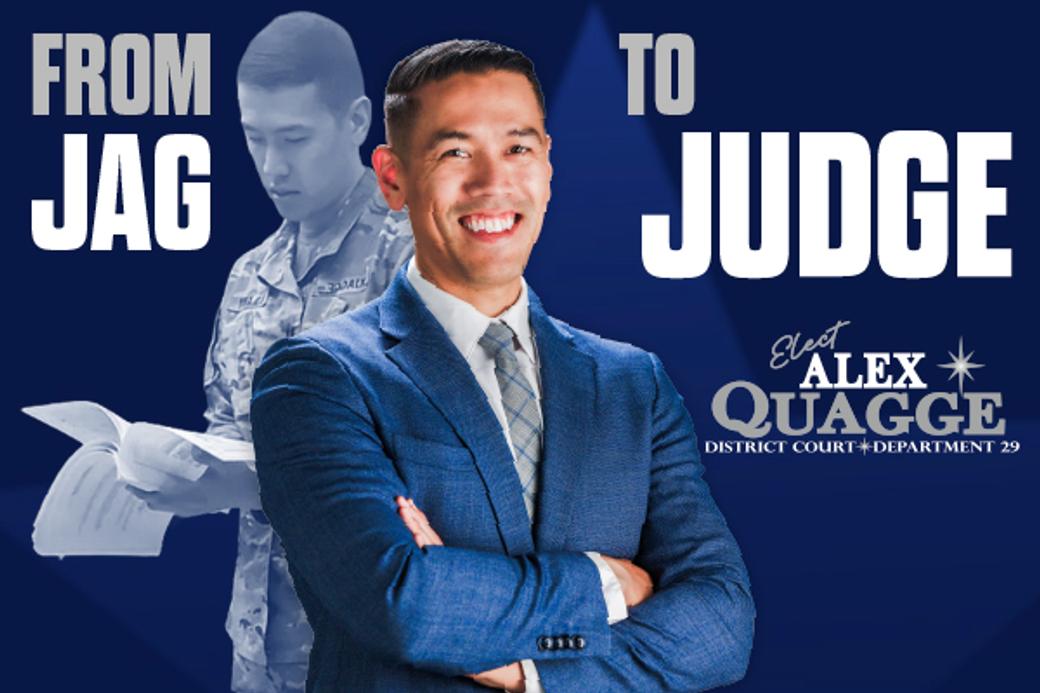 Paid Political Ad for Elect Alex Quagge for District Court Department 29