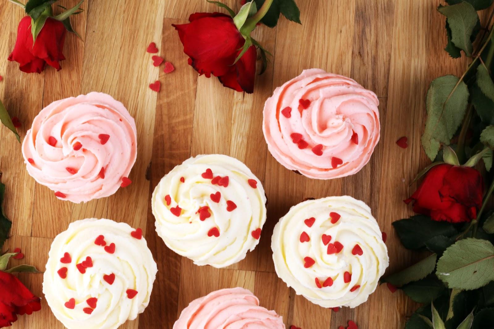 valentine's day cupcakes