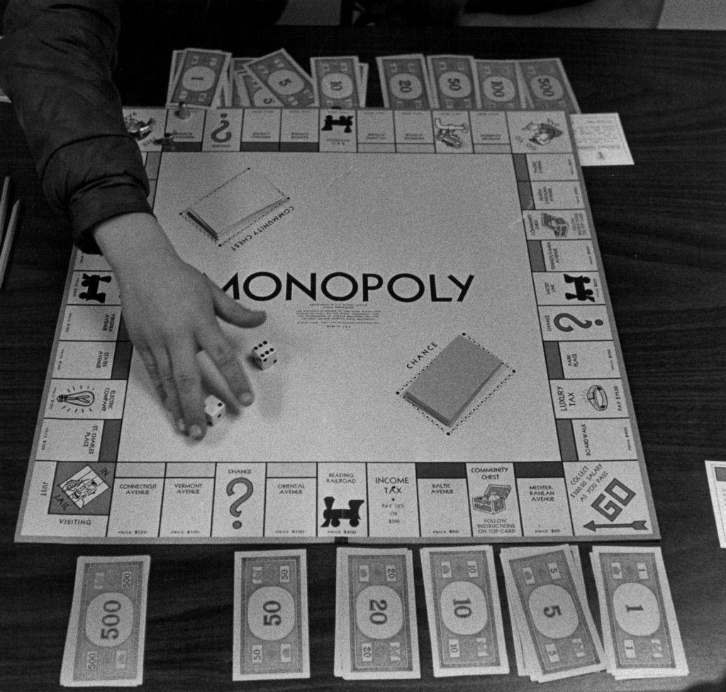 A Monopoly tournament in 1984