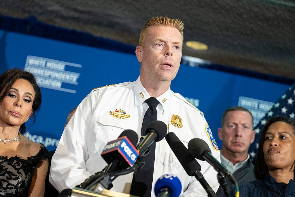 Interim MPD Chief of Police Jeffery Carroll. (Luke Johnson/Getty Images)