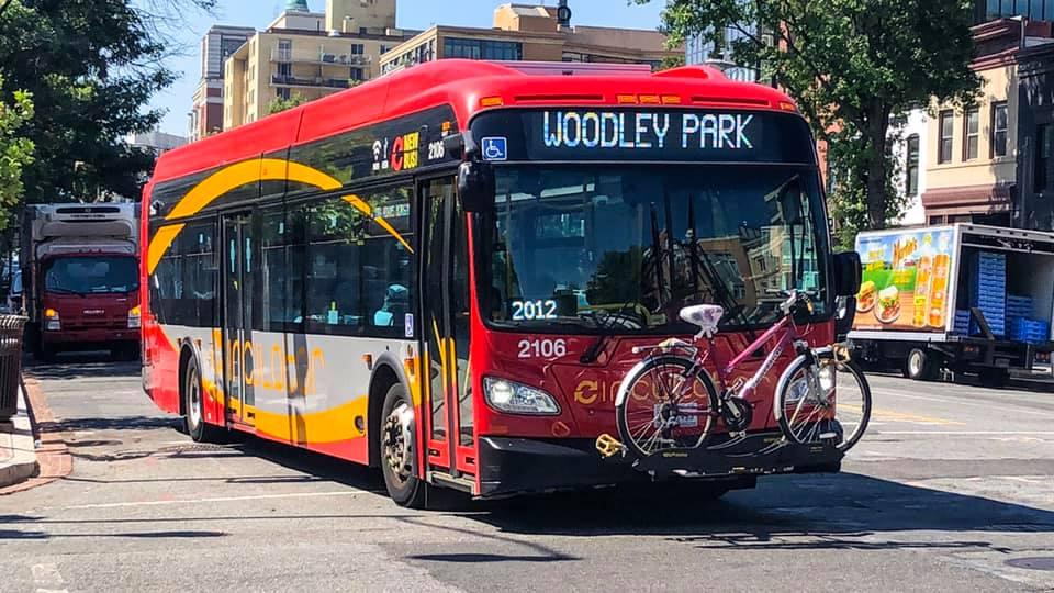 D.C. Circulator bus. (Swagging/Wikimedia Commons)