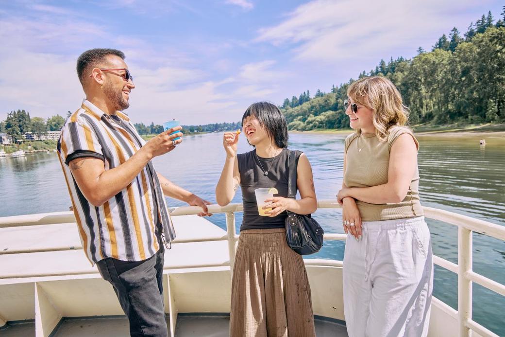 Display ad for Portland Spirit