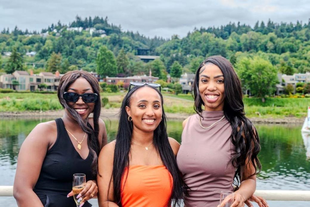 Display ad for Portland Spirit: brunch buffet