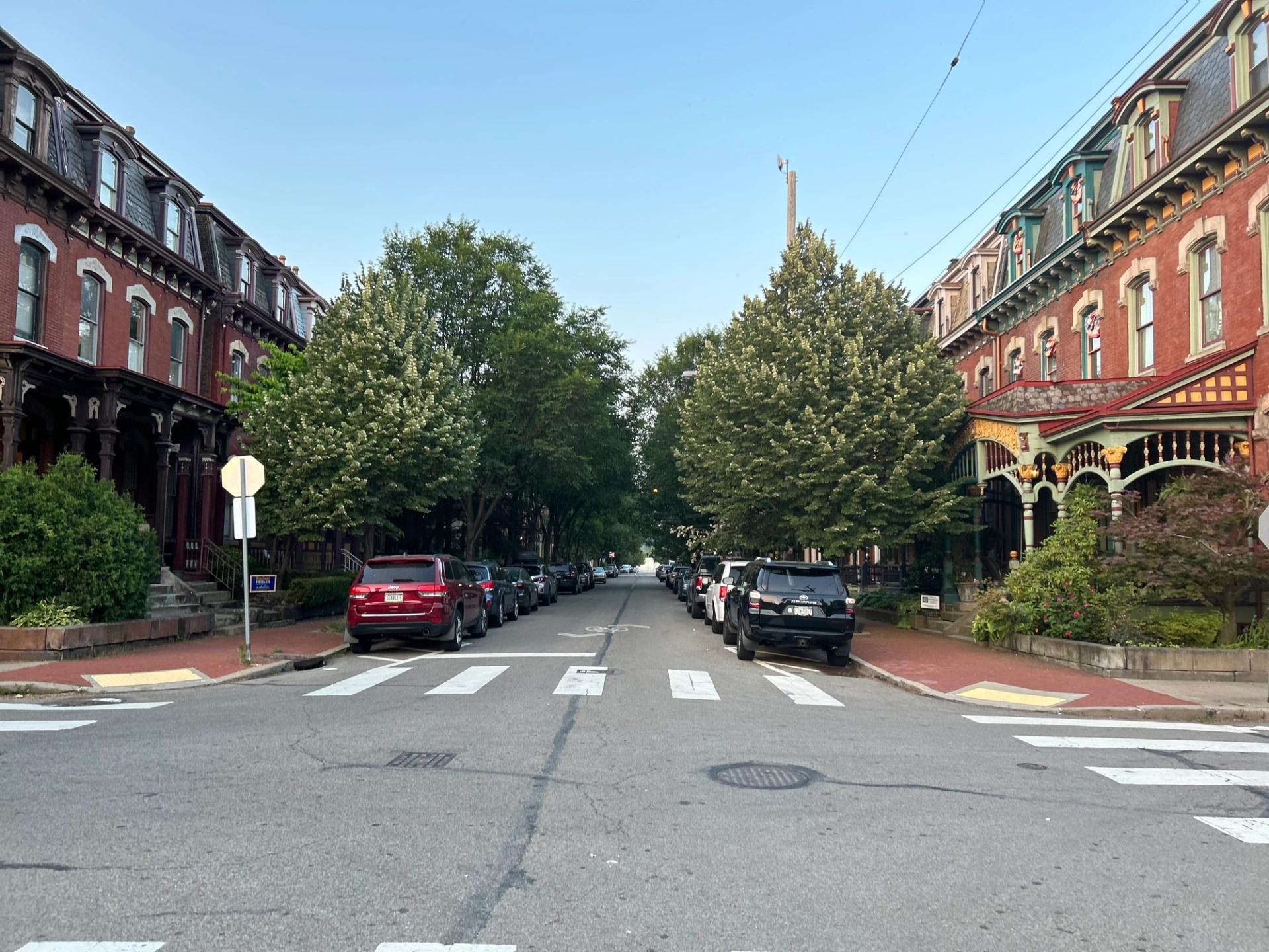 Sheffield Street in Pittsburgh’s Manchester neighborhood on the North Side. (Hey Pittsburgh reader Julie Kaigler)