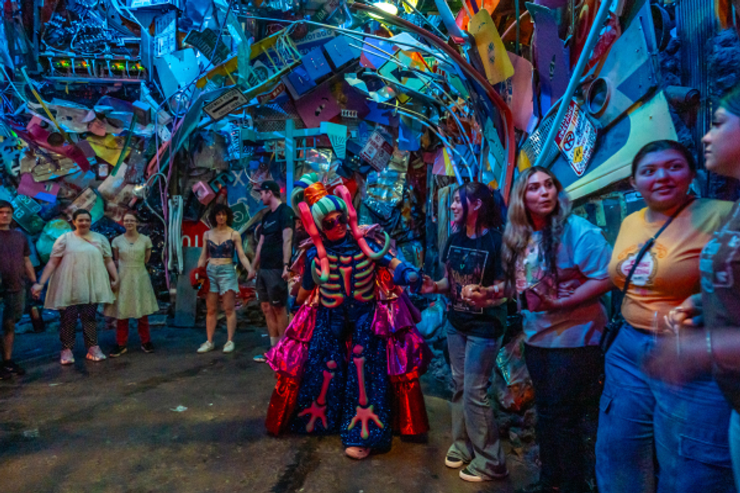 Display ad for Meow Wolf Denver