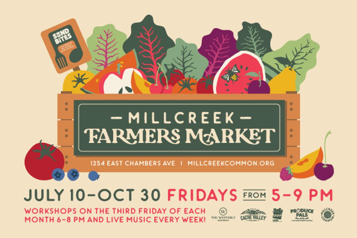 Display ad for Millcreek Farmers Market