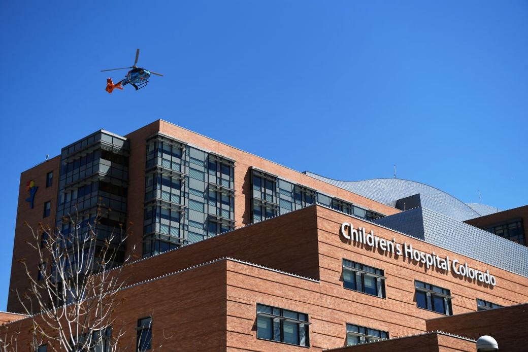 The main Children’s Hospital Colorado facility located on the Anschutz Medical Campus in Aurora.