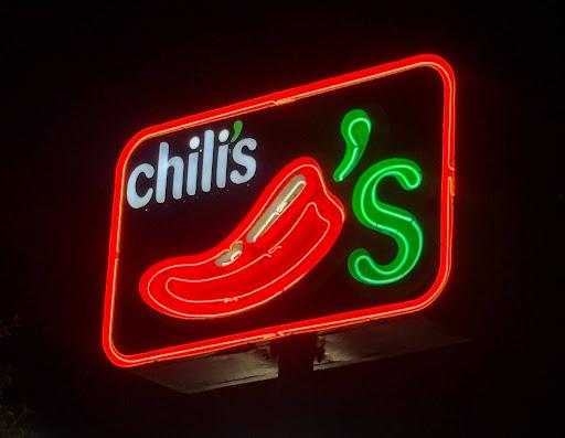 A sign of Chili's pepper