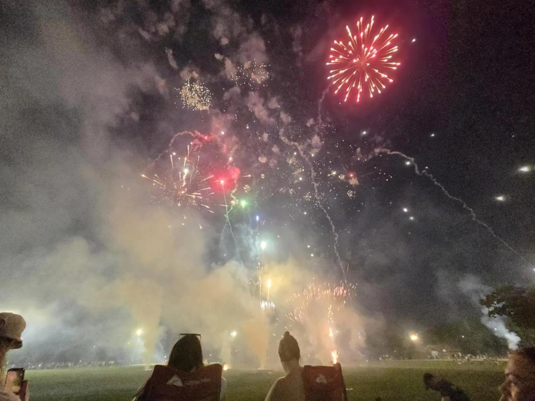 Fireworks at Smith Park. 
