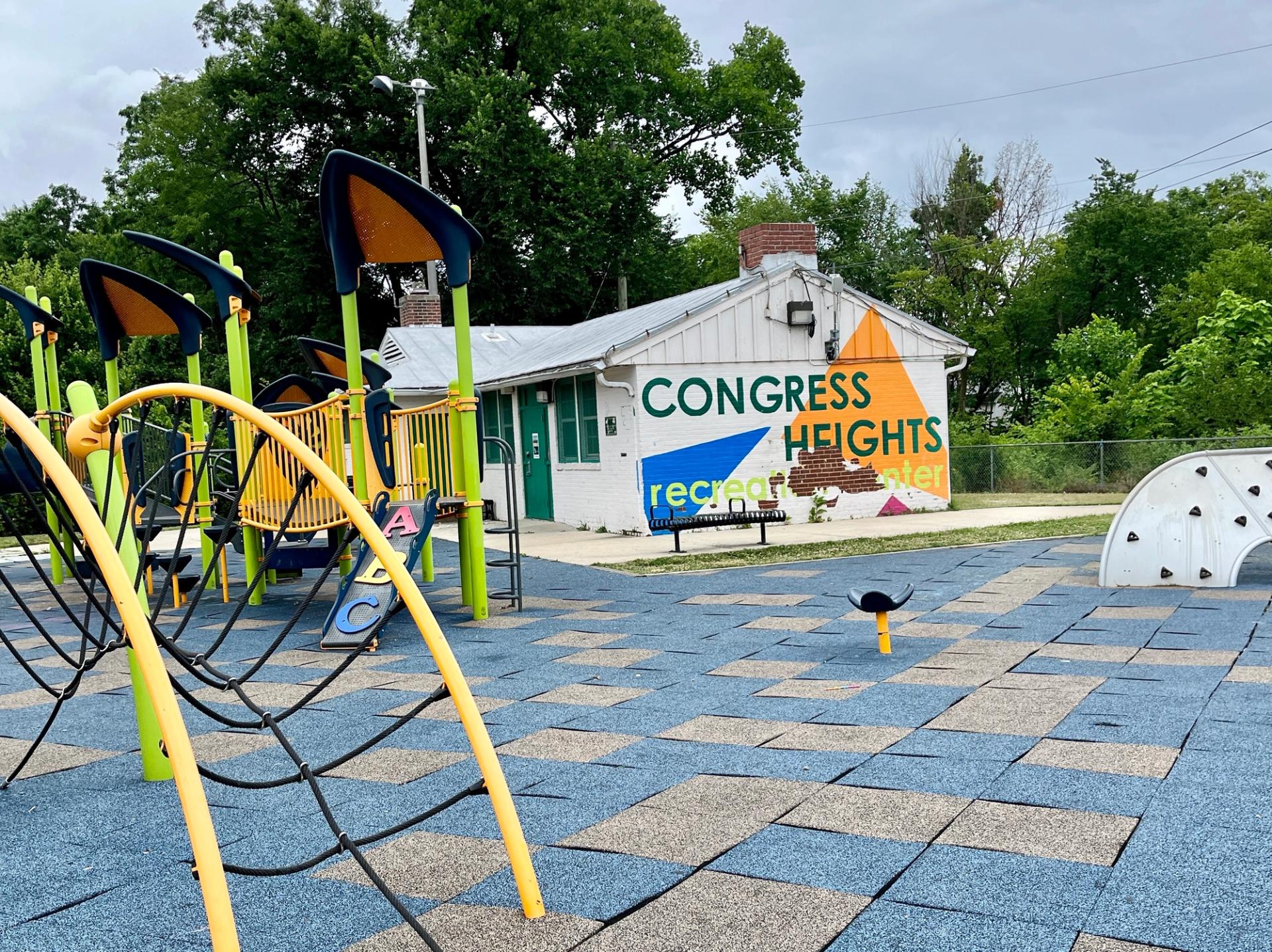 Congress Heights playground. (Austin Graff/City Cast DC Contributor)