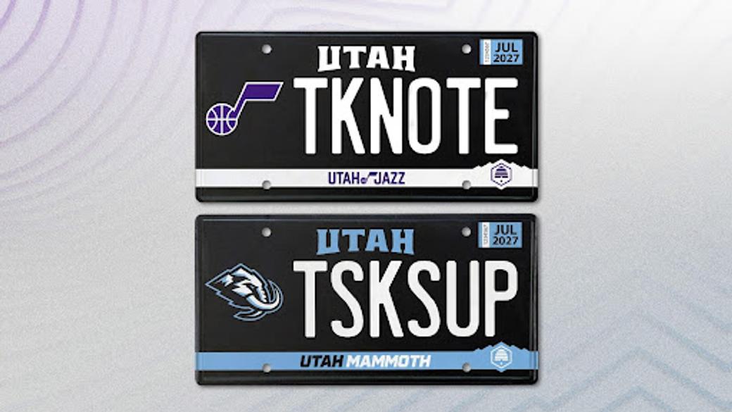 License plates "TSKSUP" and "TKNOTE"
