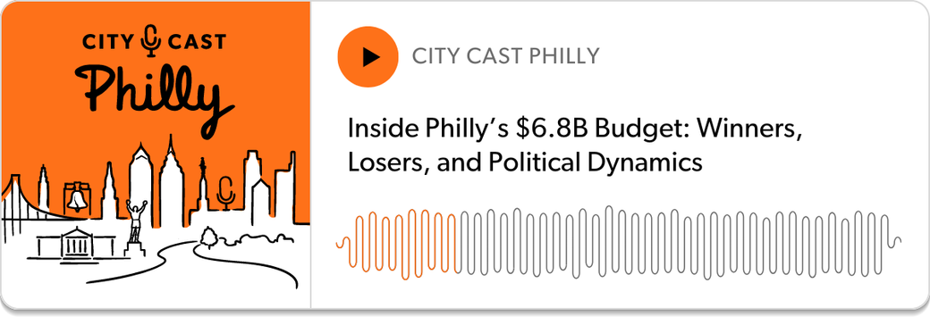 Podcast Player: "Inside Philly’s $6.8B Budget: Winners, Losers, and Political Dynamics"
