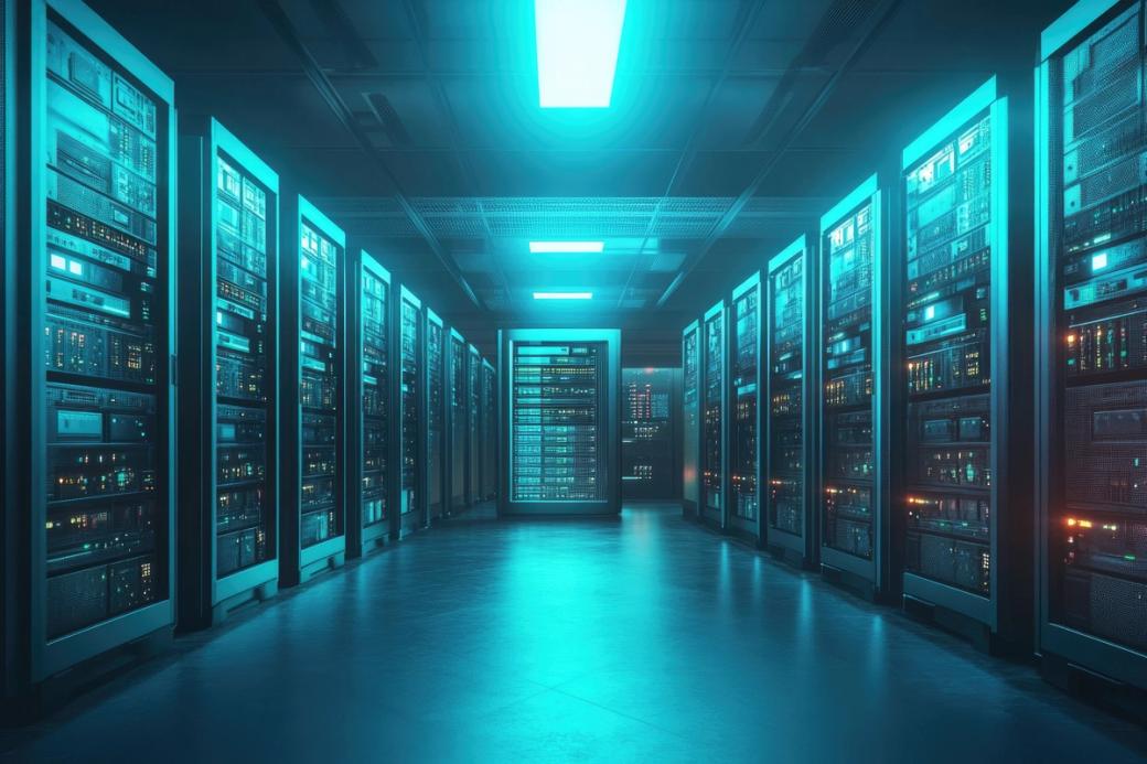 A data center. 