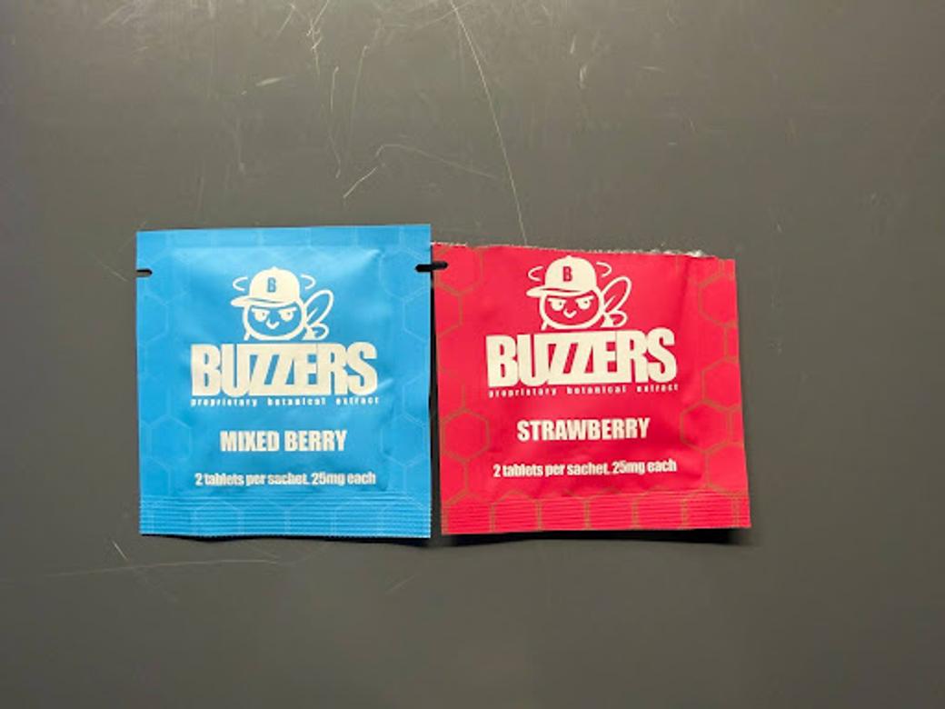Product photo of two Buzzer Cat Claw products