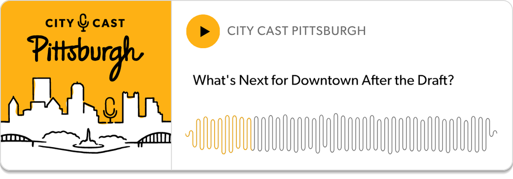 city cast pittsburgh podcast player