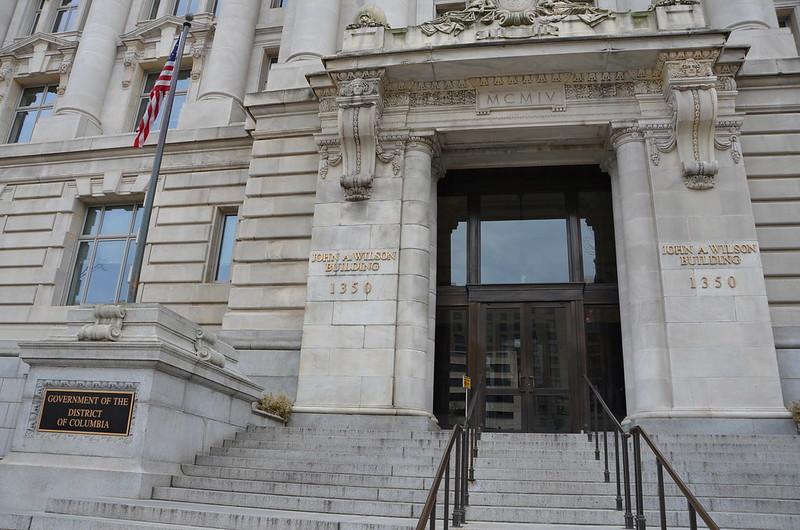 Wilson Building, home of D.C. government.