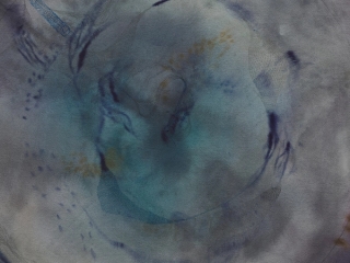 Marguerite Humeau, a circular piece of land as an access to the nets of spacetime II (extraction pipes), 2024.