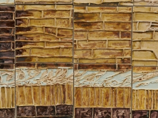 Marguerite Humeau, The History of Old Kent Road (Post-Kossowski) Fragments IXII, 2023.