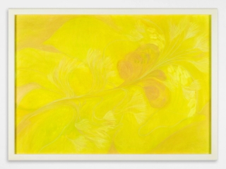 Marguerite Humeau, Plantasmics, The heaviness of a dead body triggering the lightness of cosmic transcendance, 2021.