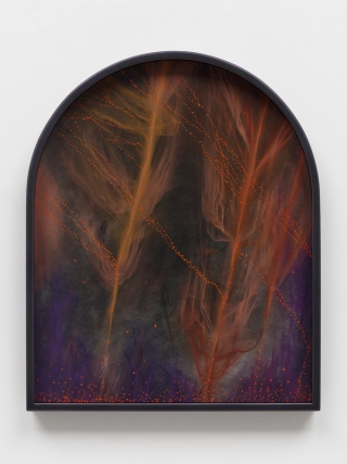 Marguerite Humeau, Limenescence: the quiet resolve to metabolise on the brink, living with just enough light, like root tips and algae at the cave’s mouth - making life from scarcity., 2025.