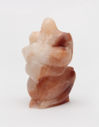 Marguerite Humeau, Venus of Kostenki, A 35-year-old female human has ingested a marmoset's brain, 2018.