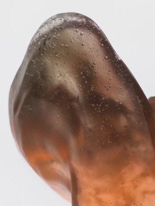 Marguerite Humeau, The Grape Transformation: the final merger where nourishment and identity collapse - when you’ve consumed so much sweetness in service to others that your body becomes an offering itself, ripening into what the colony needs., 2025.