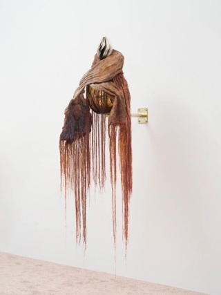 Marguerite Humeau, Skaya (The Conference in the Air IV-IV “Rusted Cells”), 2024.