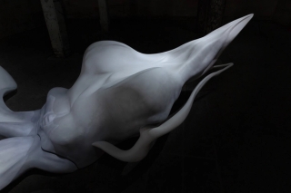 Marguerite Humeau, The Dead, Rīvus, 2022. Document Photography.