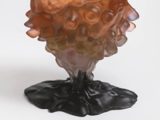 Marguerite Humeau, The Grape Transformation: the final merger where nourishment and identity collapse - when you’ve consumed so much sweetness in service to others that your body becomes an offering itself, ripening into what the colony needs., 2025.