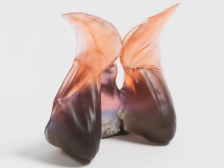 Marguerite Humeau, The Echolocation Maintainer: the one whose voice becomes the sonic thread holding the colony together in darkness, weaving connection from vibration - understanding that sometimes love is just making sure everyone can find their way back., 2025.